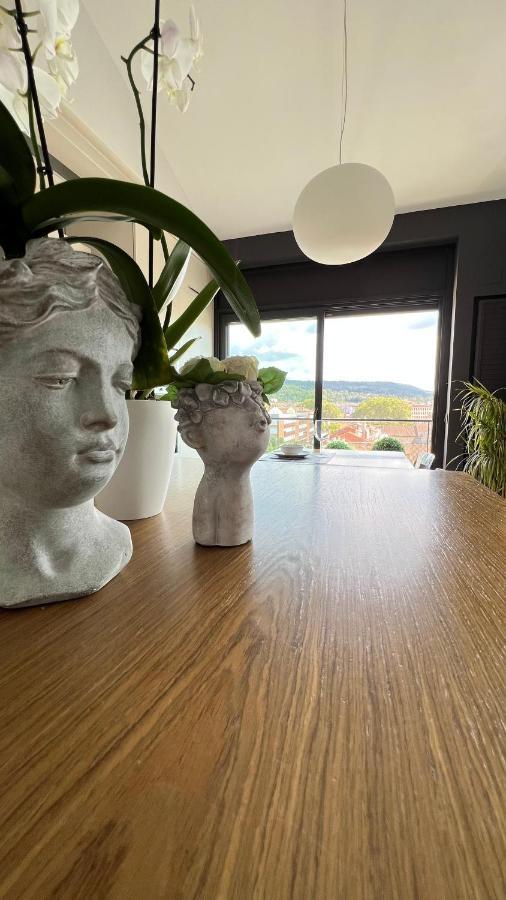 Atico De Diseno Con Terraza En El Centro De Olotアパートメント エクステリア 写真
